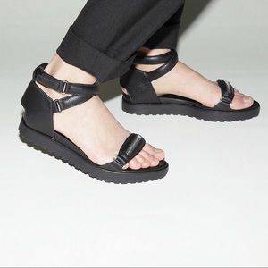 Alexander Wang Black Leather Sandal